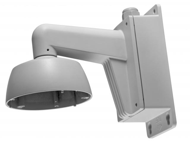 HikVision DS-1273ZJ-160B Кронштейн с монтажной коробкойпредназначен для крепления купольных камер на стену, белый, алюминий, 160×243×303мм