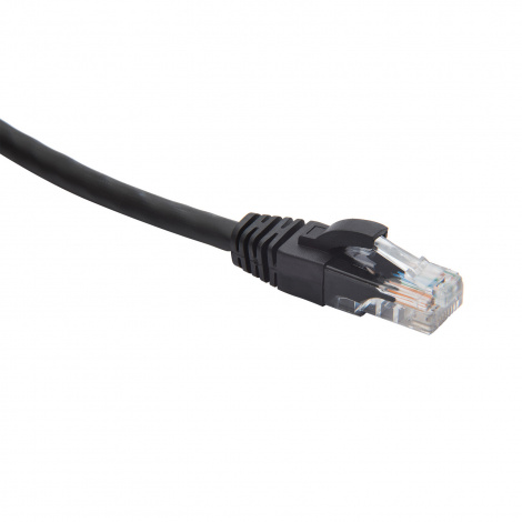 RJ45-RJ45 U/UTP Cat.5e LSZH нг(А)-HF (DR-181920), Патч-корд (коммутационный шнур), 10м, черный