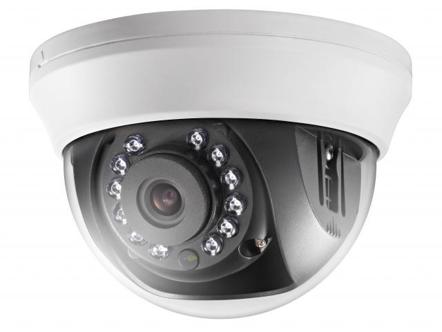 HikVision DS - 2CE56D0T - IRMM 2Мп внутренняя купольная HD - TVI камера с ИК - подсветкой до 20м2Мп CMOS