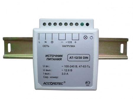 AccordTec AT - 12/30 DIN Блок питания