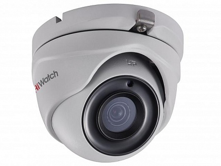 HiWatch DS-T503P (3.6) 5Mp Уличная видеокамера, 1/3.2&quot; CMOS , 72.4°, 2592x1944@20к/с, 2560x1440/1920x1080@25к/с, ИК-фильтр, 0.01 Лк@F1.2, DWDR, DNR/BLC/Smart ИК/OSD-меню, видеовыход: 1хHD-TVI, EXIR-подсветка до 20м, PoC, DC12V±15%/PoC af, 5Вт, -40 до +60°